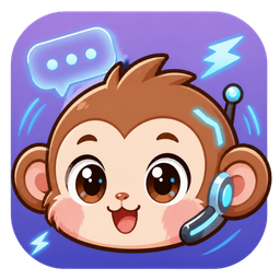 灵猴秒回 Logo